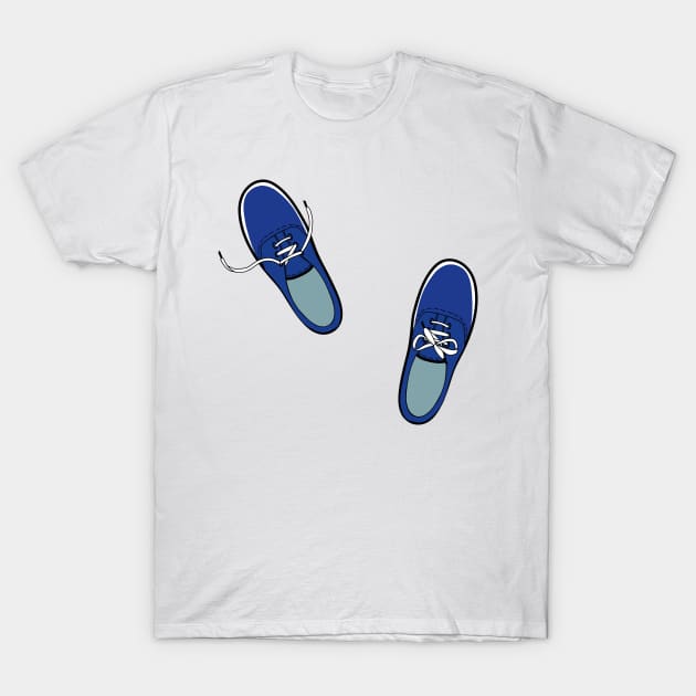 shoes stickers T-Shirt by dreamtravel